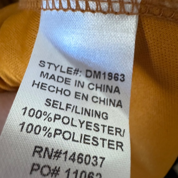 Baltic Born Kristina Maxi Dress Mustard Gold Yellow M - Picture 6 of 7